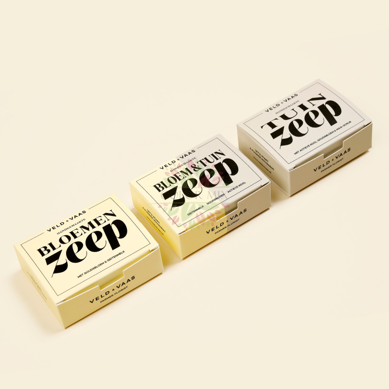Boîte d'emballage de mini barre de savon de luxe en ivoire